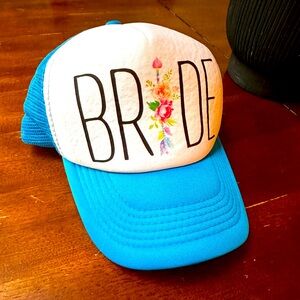 Bride trucker hat